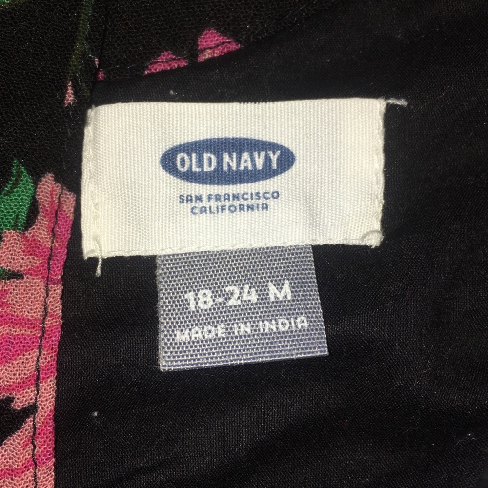 Toddler girls 3/4 sleeved dress - Picture 3 of 3